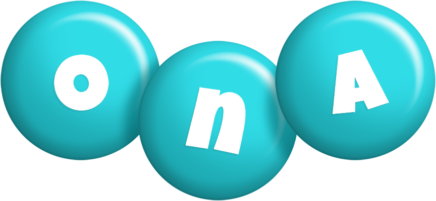 Ona candy-azur logo