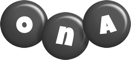 Ona candy-black logo