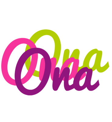Ona flowers logo