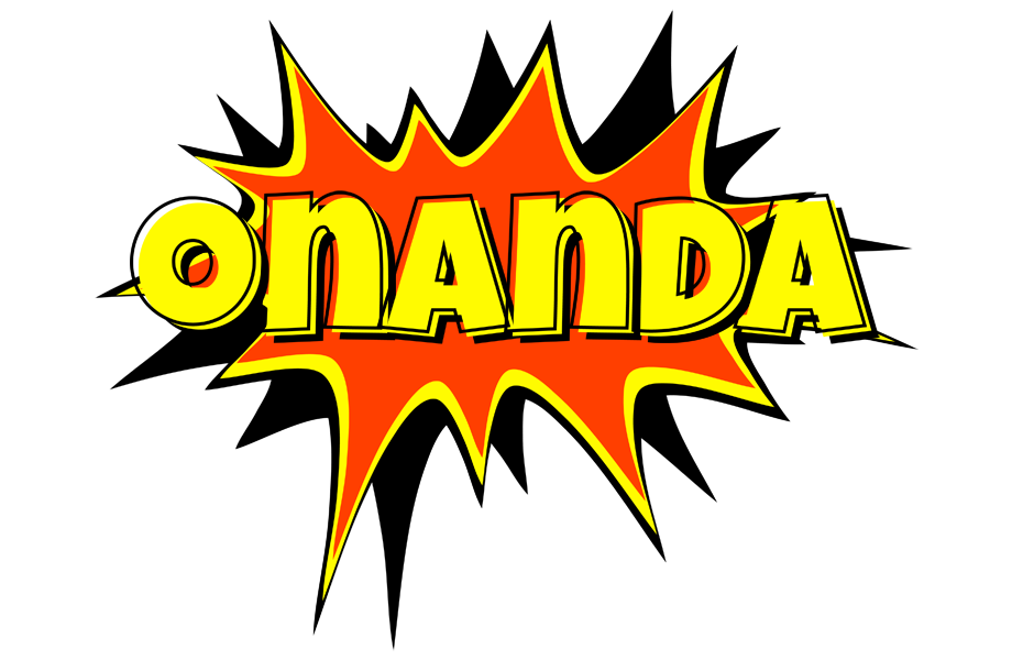 Onanda bazinga logo