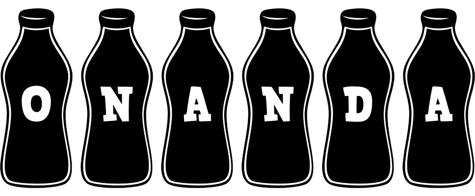 Onanda bottle logo