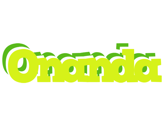 Onanda citrus logo