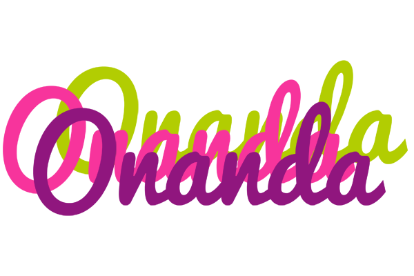 Onanda flowers logo