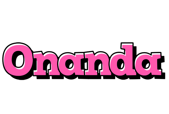 Onanda girlish logo