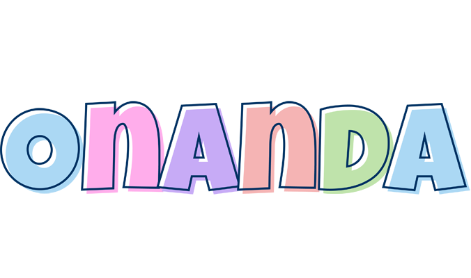 Onanda pastel logo