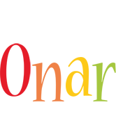 Onar birthday logo