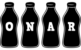 Onar bottle logo