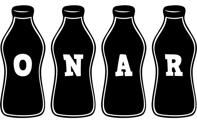 Onar bottle logo