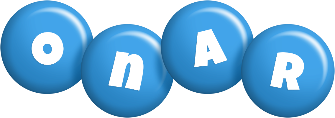Onar candy-blue logo
