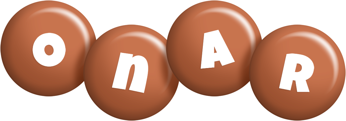 Onar candy-brown logo