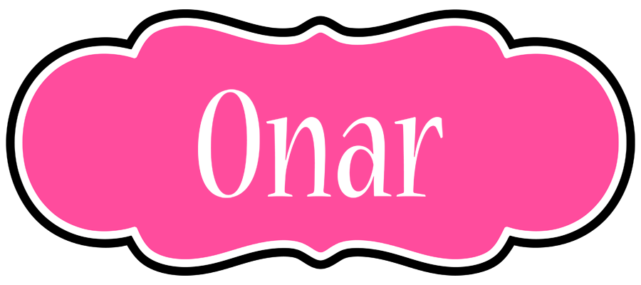 Onar invitation logo