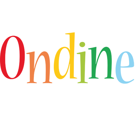 Ondine birthday logo