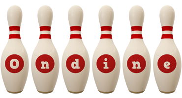 Ondine bowling-pin logo