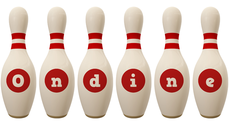 Ondine bowling-pin logo