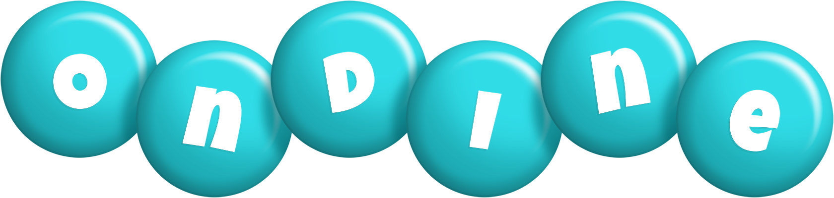 Ondine candy-azur logo