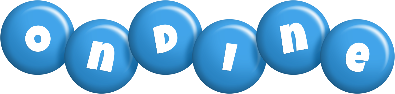 Ondine candy-blue logo