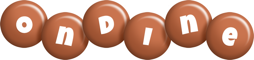Ondine candy-brown logo