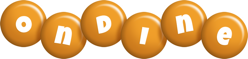 Ondine candy-orange logo