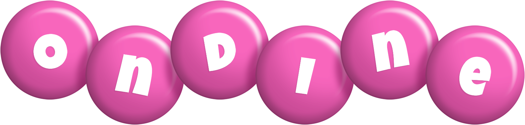 Ondine candy-pink logo