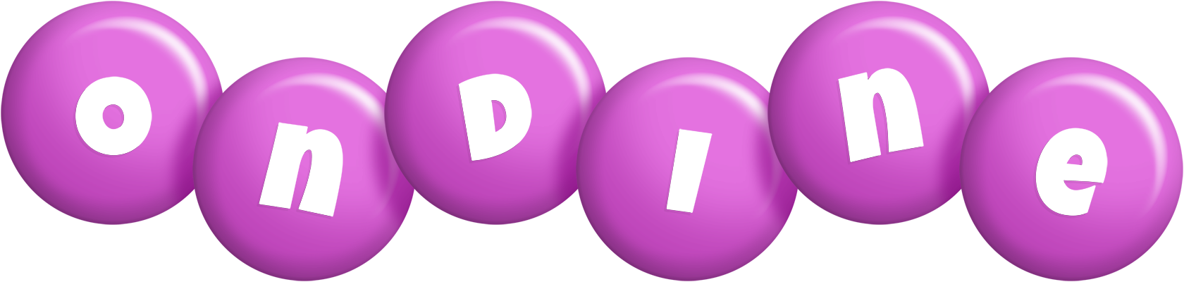 Ondine candy-purple logo
