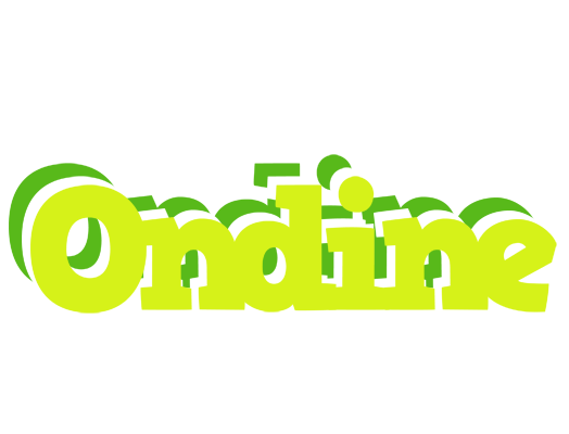 Ondine citrus logo