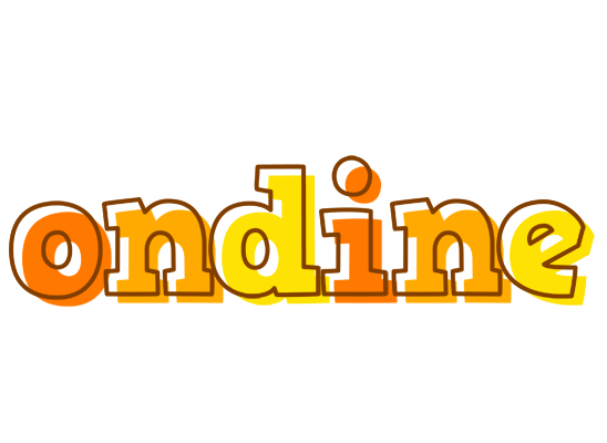Ondine desert logo