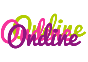 Ondine flowers logo