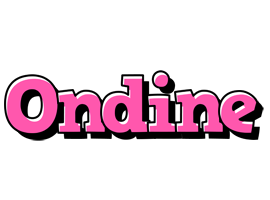 Ondine girlish logo