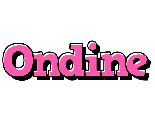 Ondine girlish logo