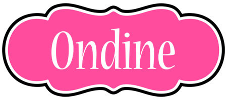 Ondine invitation logo