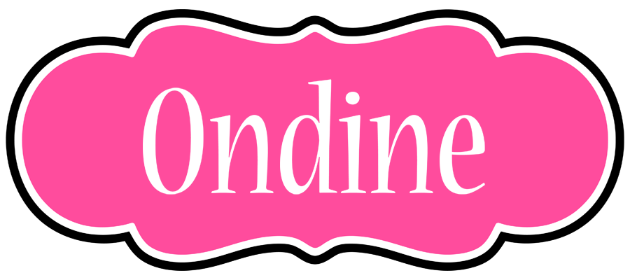 Ondine invitation logo