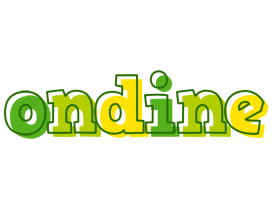Ondine juice logo