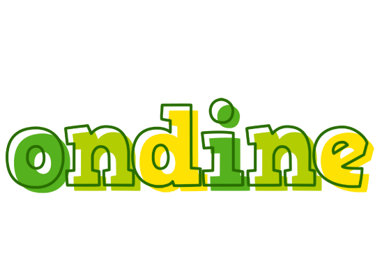 Ondine juice logo