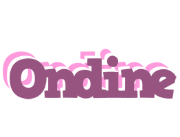 Ondine relaxing logo