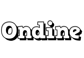 Ondine snowing logo
