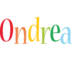 Ondrea birthday logo