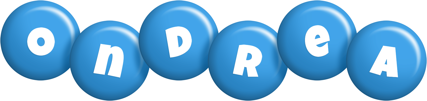 Ondrea candy-blue logo