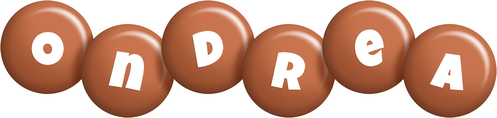 Ondrea candy-brown logo