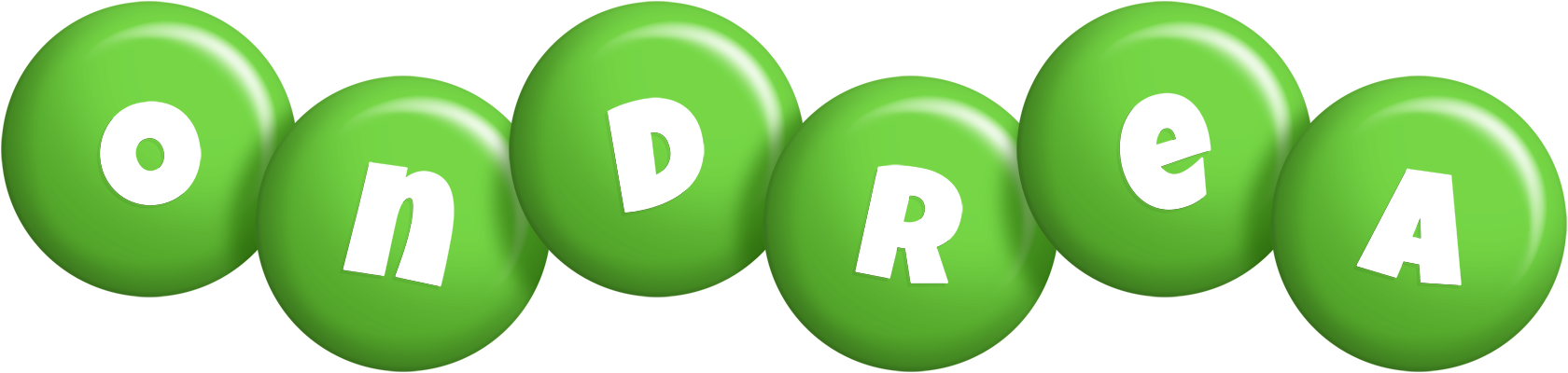 Ondrea candy-green logo