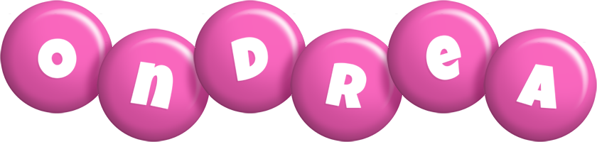 Ondrea candy-pink logo