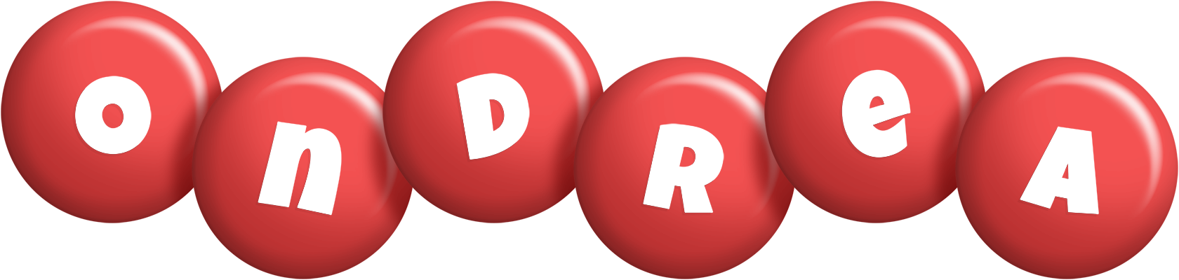 Ondrea candy-red logo