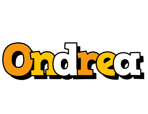 Ondrea cartoon logo