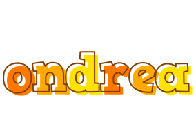 Ondrea desert logo