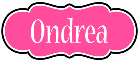 Ondrea invitation logo