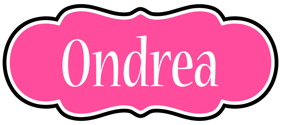 Ondrea invitation logo