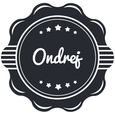 Ondrej badge logo