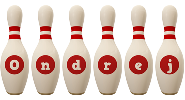 Ondrej bowling-pin logo