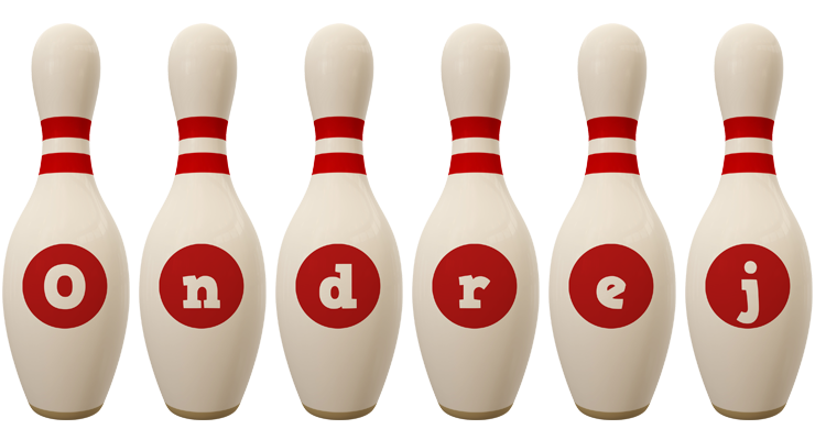 Ondrej bowling-pin logo