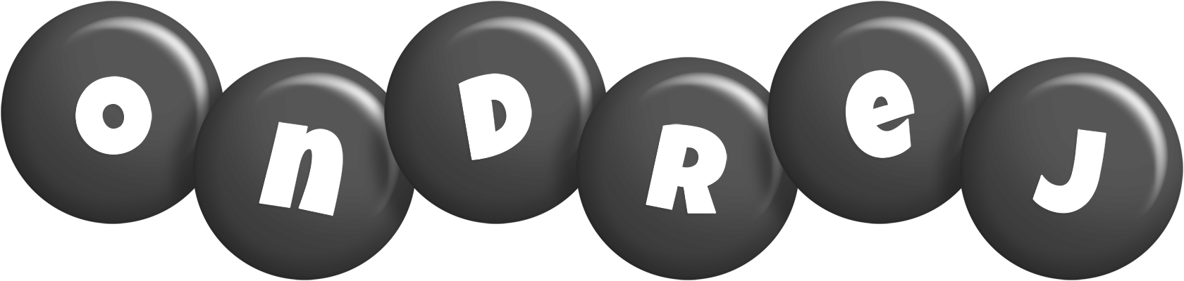 Ondrej candy-black logo