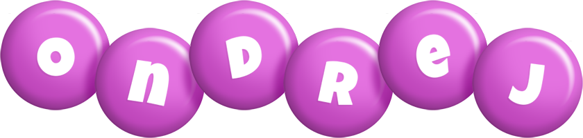 Ondrej candy-purple logo